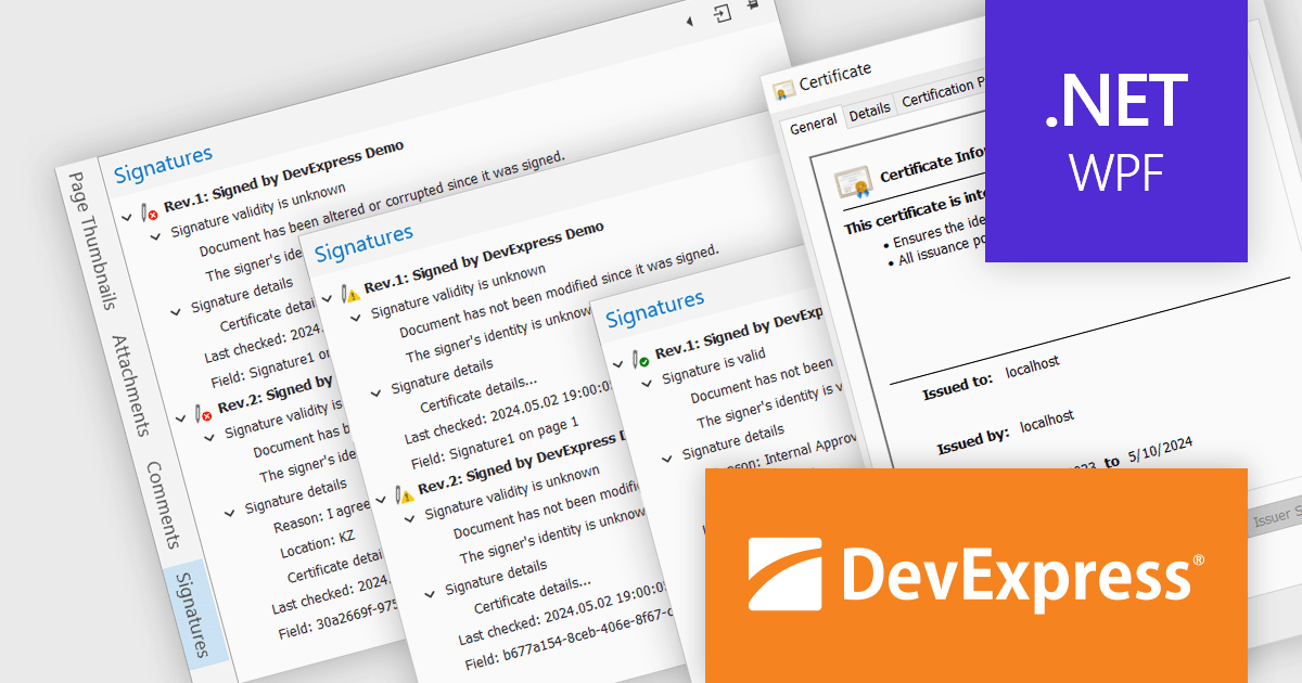 Boost security with pdf signature validation