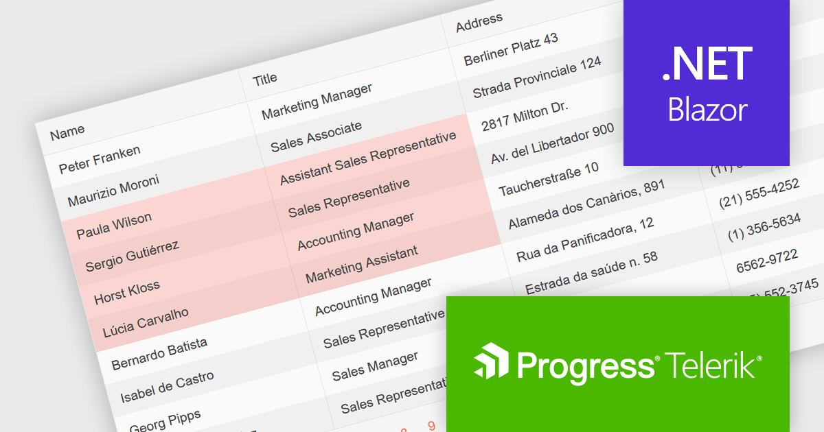 Enhance Blazor Grid Apps with Multiple Cell Selection