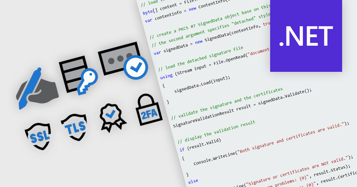Utilize Security Features to Protect Data in .NET Apps
