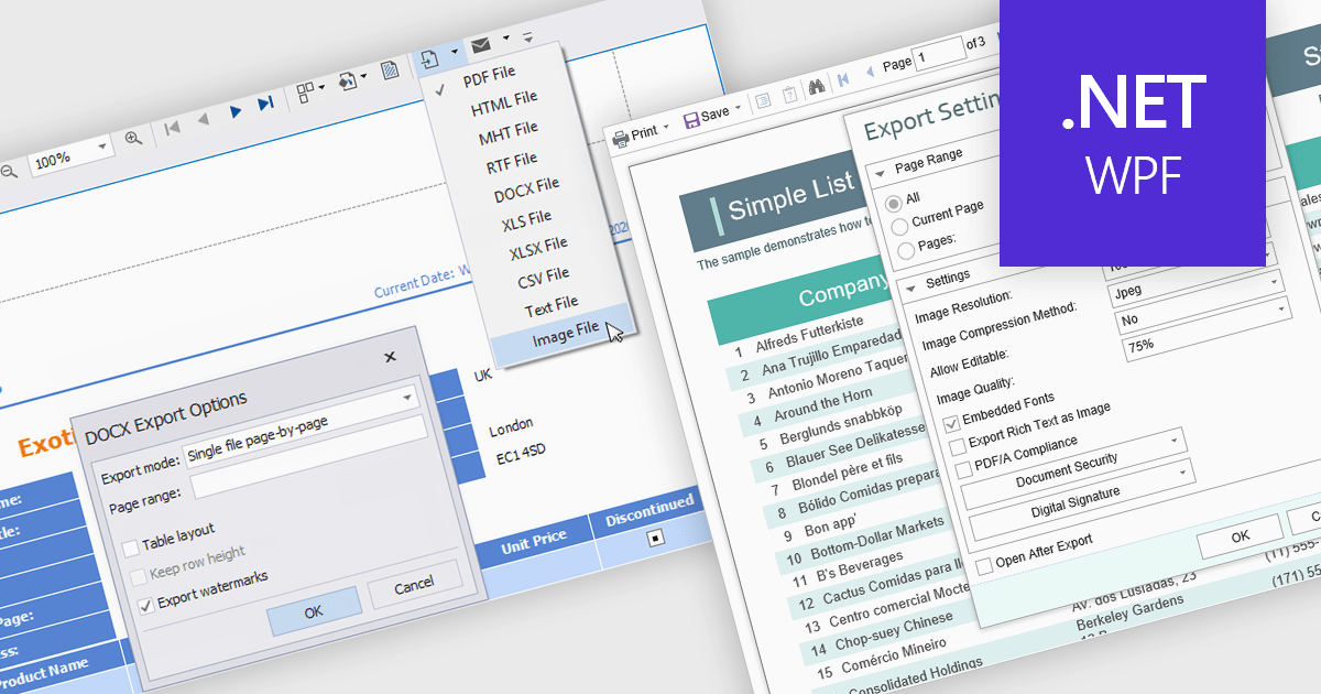 Share Reports Instantly with Export to Image
