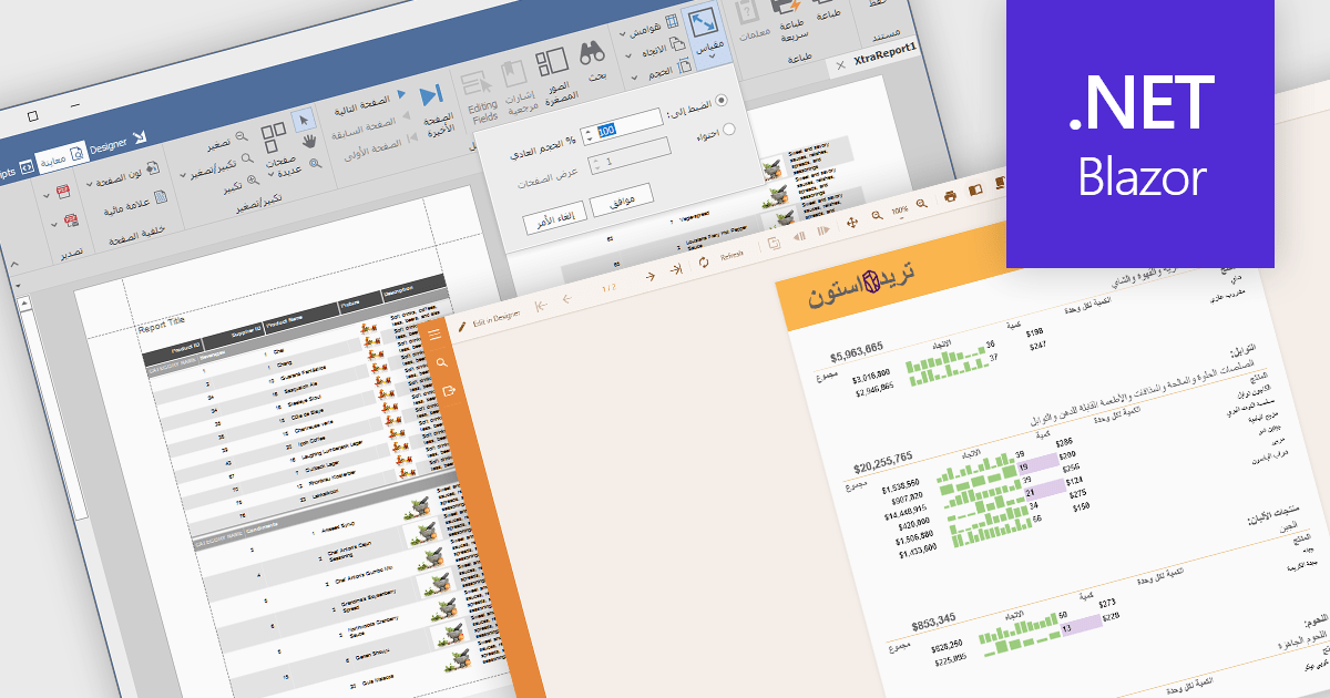 Display Reports Correctly for RTL Languages