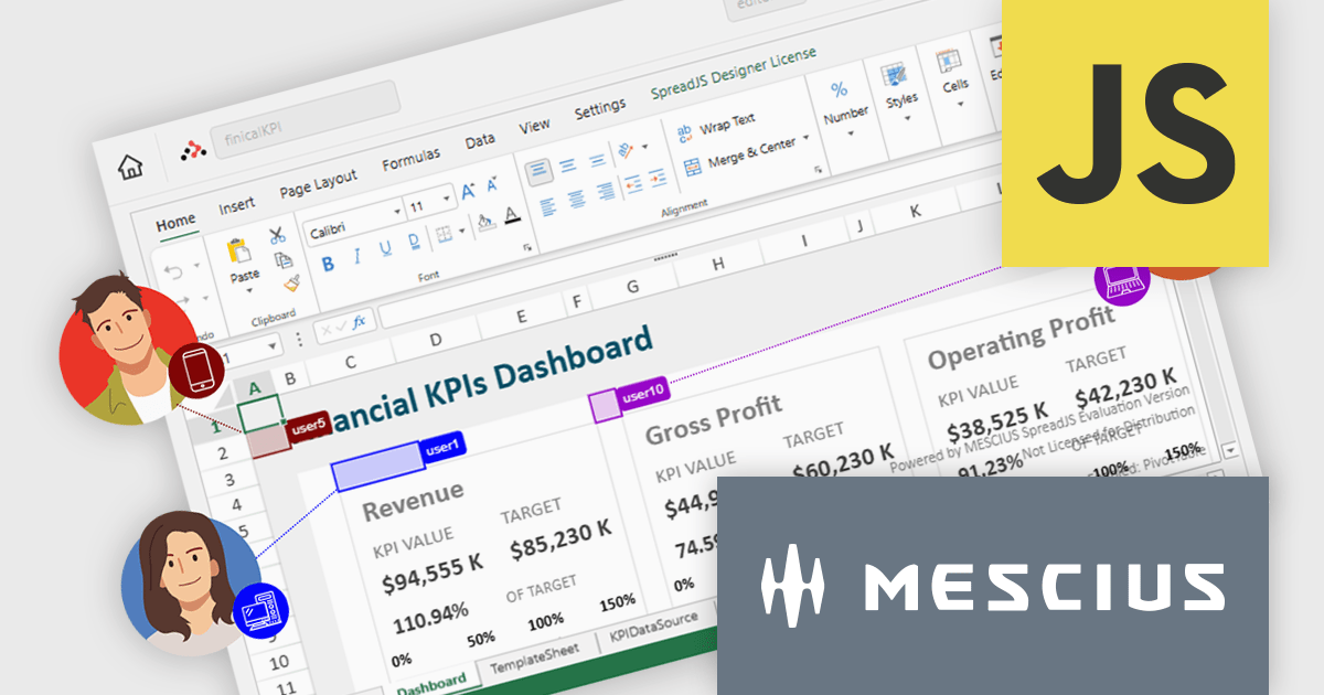Build Collaborative Spreadsheets in JavaScript Apps