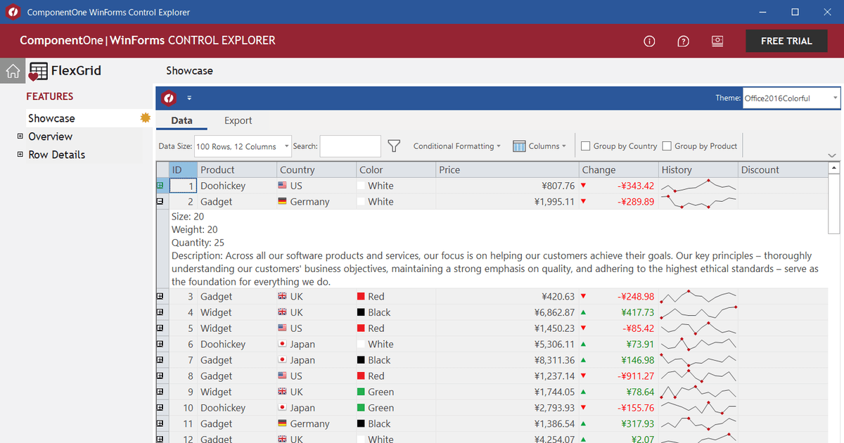 Componentone Enterprise（日本語版） の主な機能: Componentone Visual Studio 使い方 – KLLVI