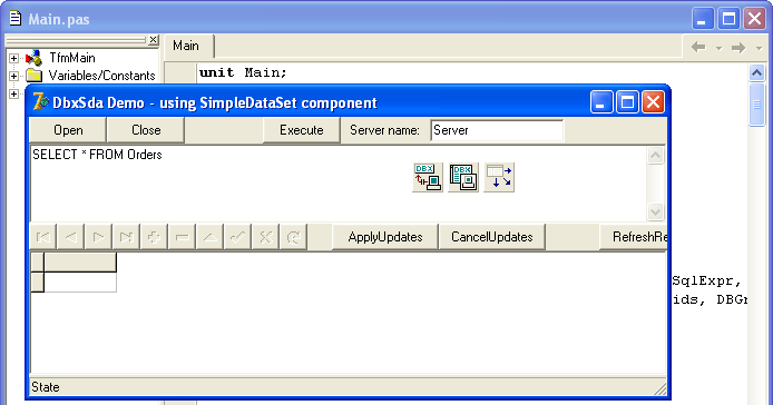 dbExpress Drivers support RAD Studio XE