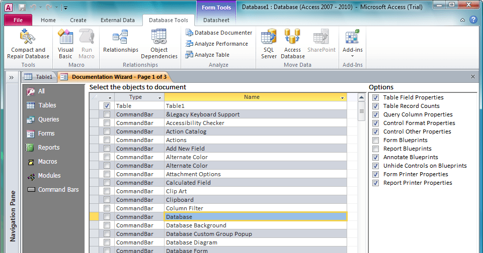 total access analyzer adds access 2010 support access 2010 support