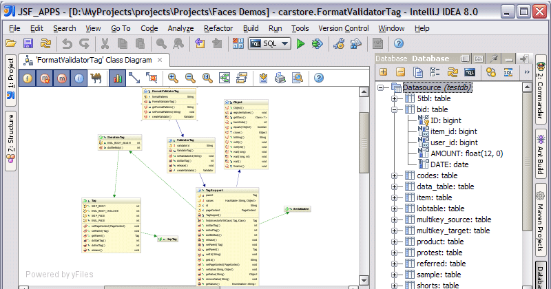 Диаграмма классов intellij idea