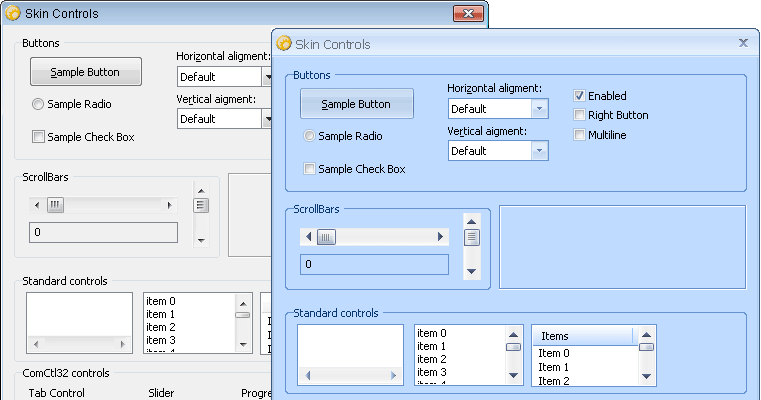 xtreme skinframework