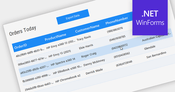 データバインドグリッドを使用したリアルタイムインサイトの表示