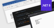 .NET 8でRTFファイルをPDF形式に変換
