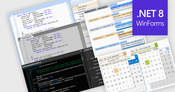 Utilizza redattori di dati a tema nelle app WinForms .NET 8