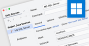 IDEからMS SQL Serverデータベースに接続