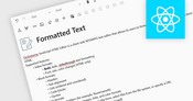 Verbesserte Bearbeitung mit Rich Text-Unterstützung
