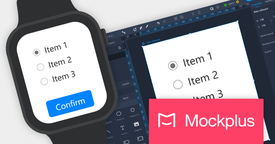 Apple Watch上でプロトタイプをプレビュー