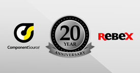 ComponentSourceとRebexとの提携20周年記念