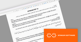 Rendering di alfabeti complessi nei PDF