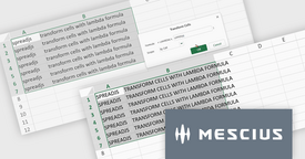 Appliquez des fonctions LAMBDA directement aux sélections de cellules