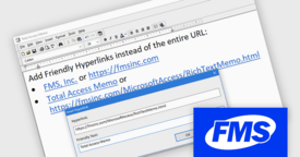 Improve Access Memo Clarity with Hyperlink Labels
