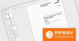 Navigate PDF Documents with Page Thumbnails