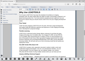 LEADTOOLS v19 Document SDKs updated