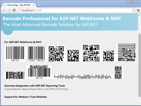 Neodynamic Barcode Professional for ASP.NET - Basic Edition V13.0
