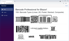 Neodynamic Barcode Professional for Blazor - Ultimate Editionがリリースされました