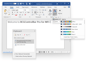 BCGControlBar Library Professional Edition MFC v32.1