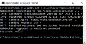 Rebex WebSocket for .NET R6.0