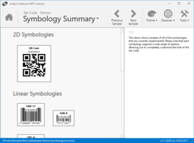 Actipro Bar Code for WPF 22.1.0