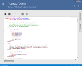 Actipro SyntaxEditor for UWP 22.1.0
