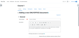 ONLYOFFICE Docs Enterprise Edition with Moodle Connector v7.1.1 (3.0.0)