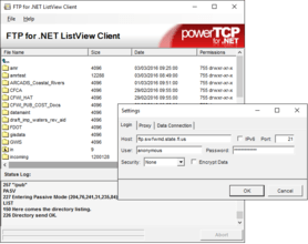 PowerTCP FTP for .NET aggiornato