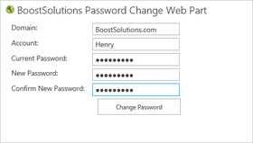 SharePoint Password Change and Expiration v3.14.0.525