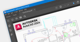 Convierta fácilmente archivos de AutoCAD 2024 a PDF