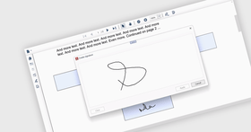 Simplifique a assinatura de PDF com campos de formulário de assinatura