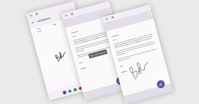 簡化了 PDF 中的電子簽名管理