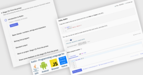 Kickstart Coding com verificação automática de erros