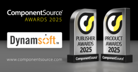 Dynamsoft Wins Three ComponentSource Awards