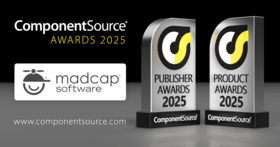 MadCap Software Wins Two ComponentSource Awards