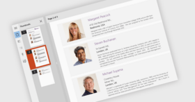 WinUIアプリでレポートを直接表示