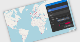 Agregue mapas dinámicos a paneles