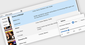 그리드 인터페이스에 AI 기반 검색 기능을 추가하세요