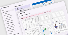 Accelera la configurazione delle app modulari WinForms