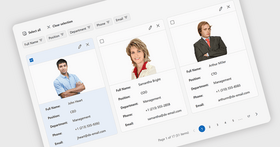Visuelles Anzeigen von Daten mithilfe von Kartenlayouts
