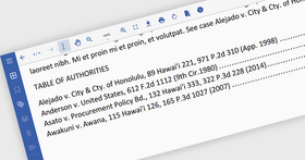 引用の多い文書の作成を強化