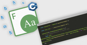 Node.jsアプリでフォントを直接操作
