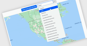 Azure Mapレイヤーを地理マップに追加