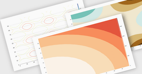 Visualice datos 3D con gráficos de contornos 2D para WPF