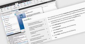 通过滚动触发软件许可接受