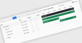 Plan Projects Easily with Built-in Gantt Tools