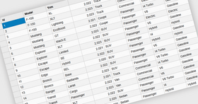 JavaScript DatagridからPostgreSQLデータを更新